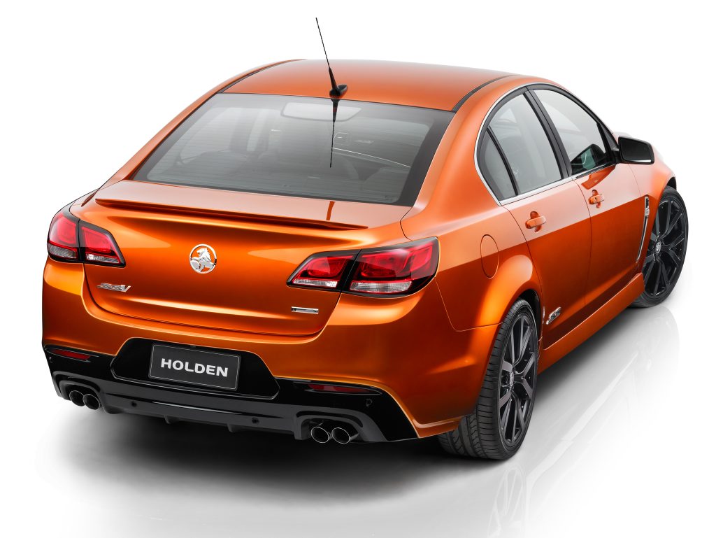 The VF Holden Commodore SS. The VF Holden Commodore SS.